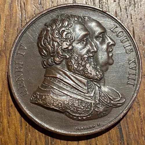 Medaille louis xviii - medaille,