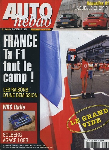 Auto hebdo 1464 10 2004 - auto, n°1464