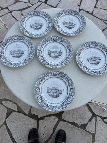 Assiettes chateau lafite - assiettes,