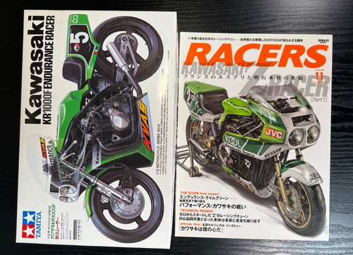 Tamiya kawasaki kr1000 - tamiya, 1/12