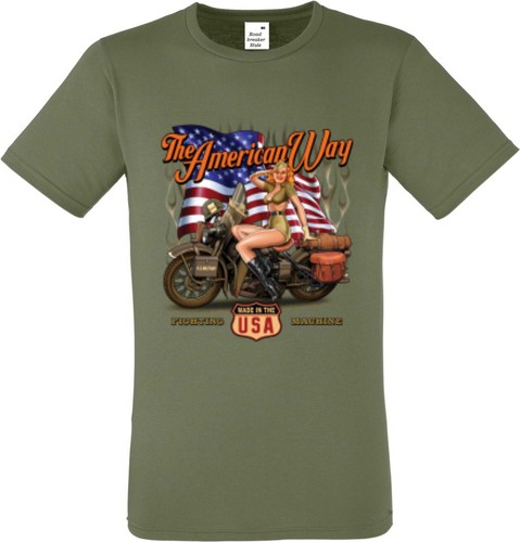 Shirt vert avec motif - avec, un