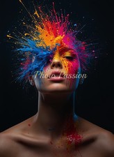 Photo A4 Portrait Femme Art