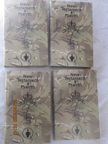 British army bible reme - 4x,