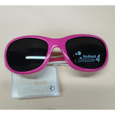 lunettes de soleil LOUBSOL judo fushia blanc