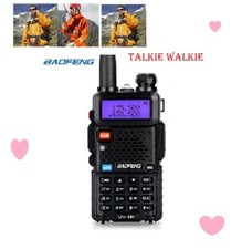 UV-5R VHF/UHF FM- 5W Emetteur-Recepteur radio bi directionnelle Talkie walkie