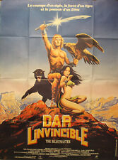 "DAR L'INVINCIBLE" Affiche originale 1983 (Marc SINGER, Tanya ROBERTS) 120x160cm