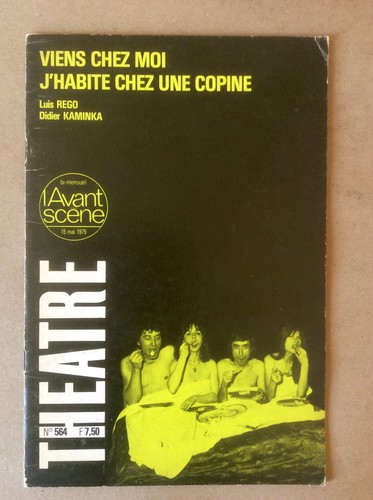 Avant scène théâtre - l'avant-scène, n°