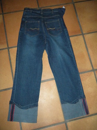 Jeans pantacourt grossesse - ,