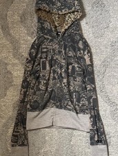 Obey Graphic Print Full Zip
