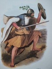 Clan Ferguson – Chromolithographie XIXe – William Mackenzie Glasgow