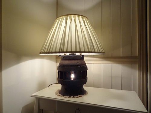 Lampe ancienne moyeu de - ancienne,