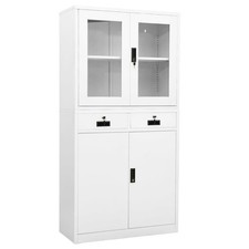 Armoire de Bureau Blanc