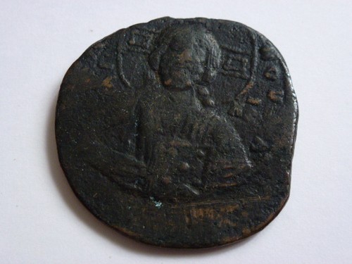 Monnaie follis byzantin en - byzantin,