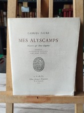 LIVRE.GABRIEL FAURE. MES