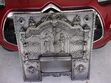 Magnifique façade de cheminée en fonte - 1850