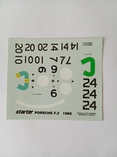 PLANCHE DECALQUE....."PORSCHE