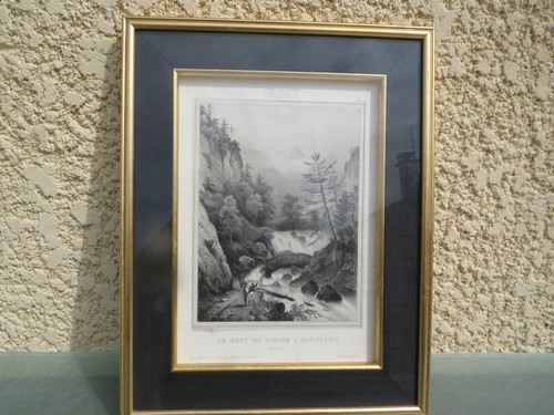 Lithographie ancienne - lithographie,
