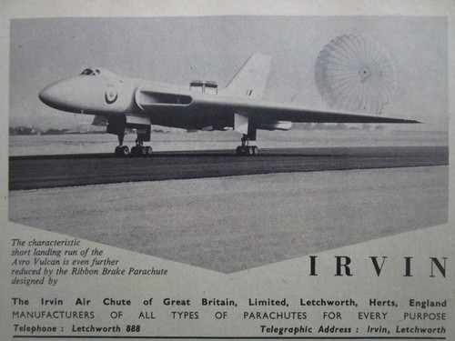 1957 pub irvin - air, chute