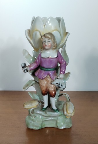 Bouquetière porcelaine - bouquetière, en