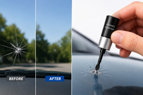 Windshield repair kit auto - windshield,