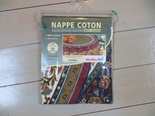 Nappe coton anti tache neuve