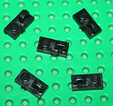 Lego Black Hinge Plate 1x2 ref 30383/set 7317 7657 10227 7552 10236 8095 7283 ..