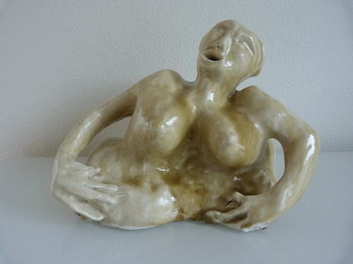 Sculpture buste femme en - de,