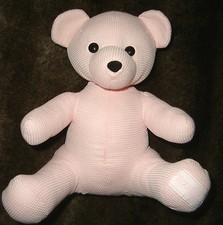  NOUNOURS DOUDOU PELUCHE ROSE TISSU 19 CM TTBE