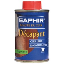 Décapant spécial cuir lisse préparateur avant teinture 100ml SAPHIR