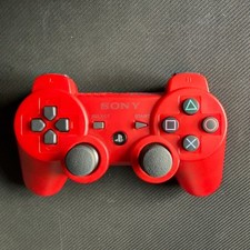 Manette PS3 Officiel Rouge Sony Sans Fil PS3