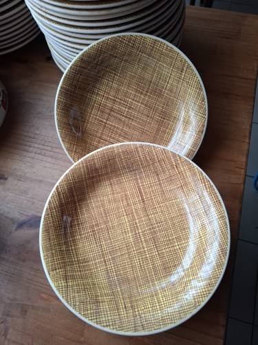 Assiettes creuses faience - 6,
