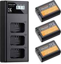 K&F CONCEPT 3x NP-FW50 Battery