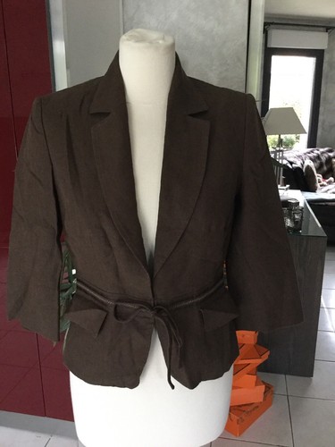 Veste caroll taille - veste,