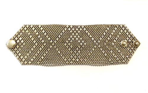 Bracelet métal signé gas - bracelet,