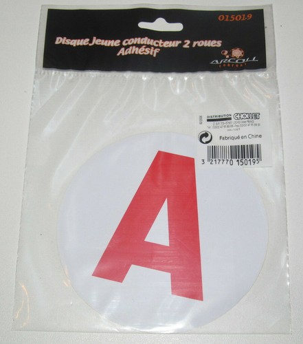 Disque adhesif autocollant - disque,