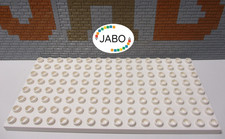 (RB) LEGO Duplo plaque de base blanche 8 x 16 plaque