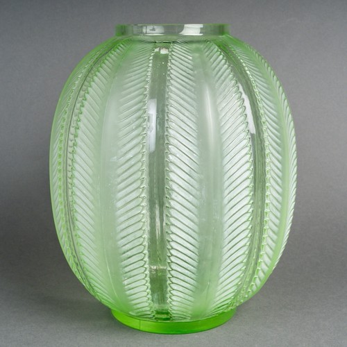 Vase biskra verre vert - biskra, clair
