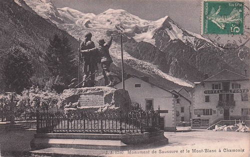 Chamonix monument de - monument,