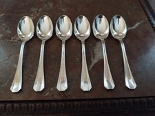 6 Cuillères à Moka Art Déco