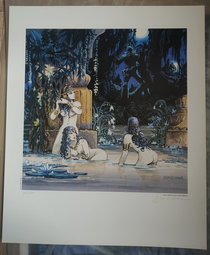 Rare affiche numéroté signé - affiche,
