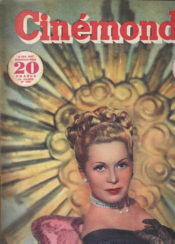 Cinémonde 698 josette - -,