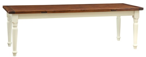 Table extensible country bois - table,