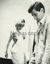 WILLY RIZZO vers 1960 scène de film ? grande photo 27 x 21 cm