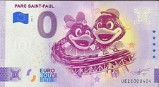 BILLET 0  EURO PARC SAINT PAUL FRANCE  2023  NUMERO RADAR 404