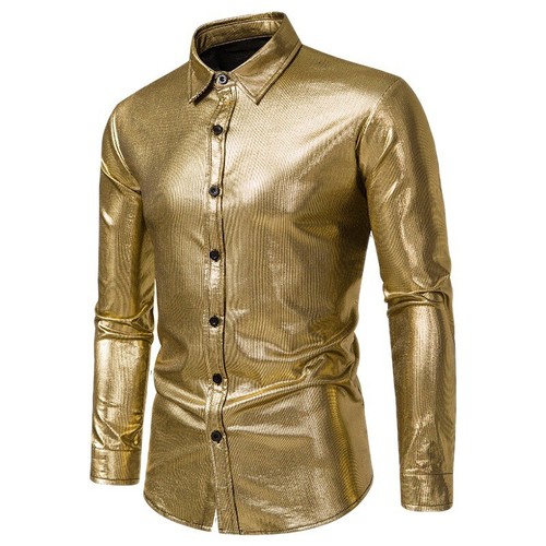 Hommes brillant chemise - hommes,