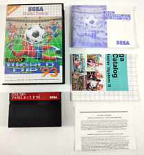 Game Sega Master System Boxed World Cup 93 with Record And Tracking