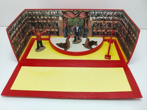 Diorama cirque dresseur - diorama,