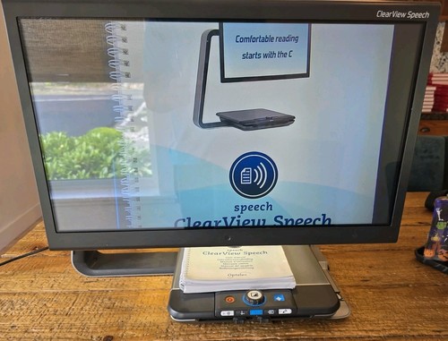 Optelec clearview speech video - optelec,