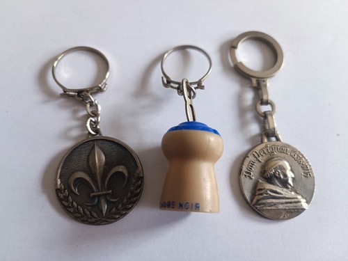 Porte clés champagne - 3, porte-clés