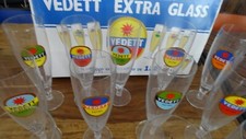 COLLECTOR  12 VERRES  2/3 PINTES VEDETT EXTRA 330 ml  33 CL BOITE AUTHENTIQUE